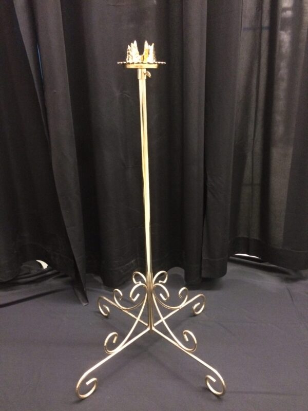 Single light aisle, comes in pair, available in brass or nickel