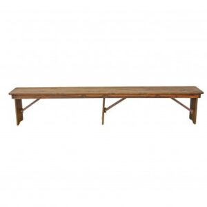 Knotty Pine Farm Bench