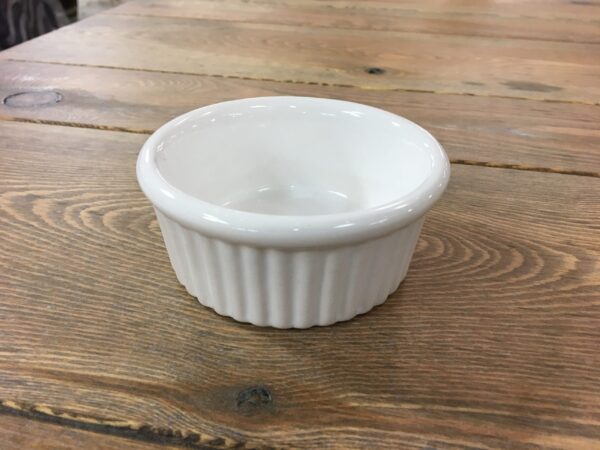 Tableware: Ramekin (White, 4 oz) $0.40+