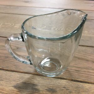 Tableware: Creamer (Clear, Glass) $1.50+