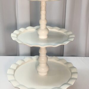 White Cupcake Stand
