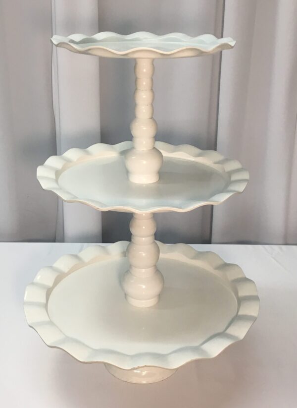 White Cupcake Stand