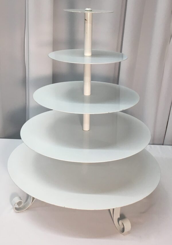 White Cupcake Stand