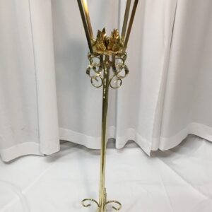 Single Lantern Brass