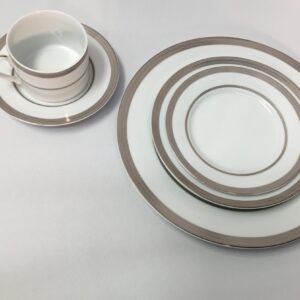 White With Silver China