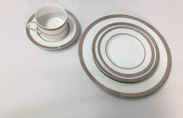 White With Silver China