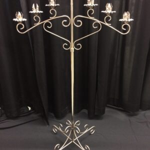 7 light arch, comes in pair, available in brass or nickel