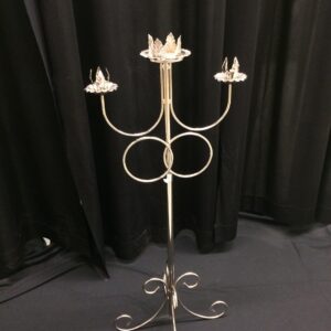Unity double ring, available in brass or nickel