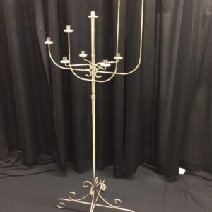 9 light celebration, comes in pair, available in brass or nickel