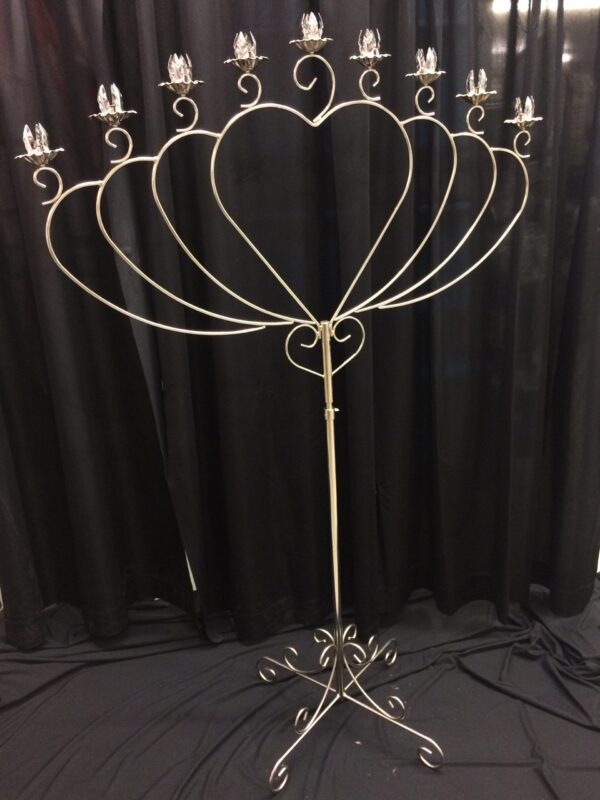 9 light heart, nickel
