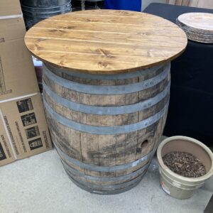 Barrel with Round Top