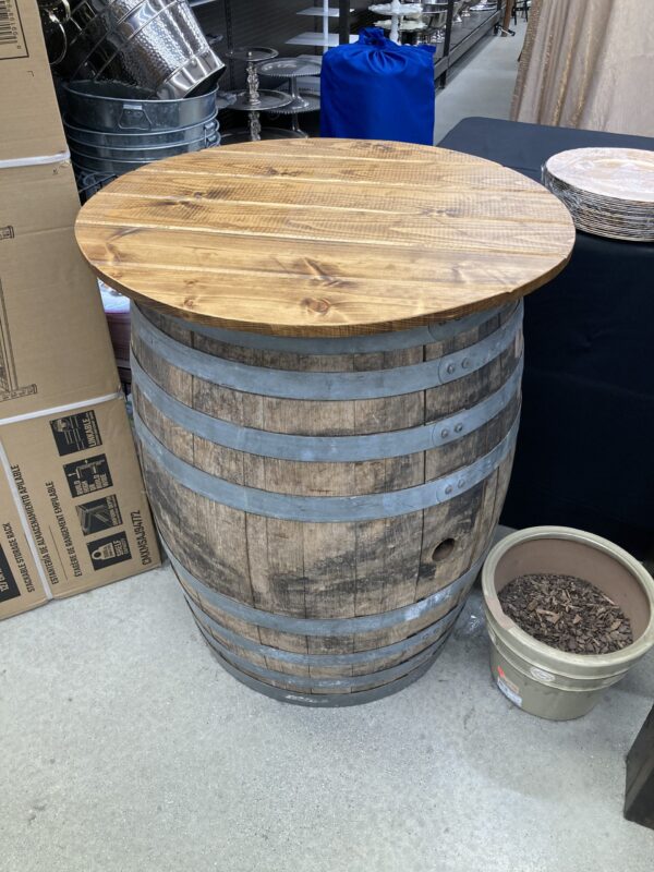 Barrel with Round Top