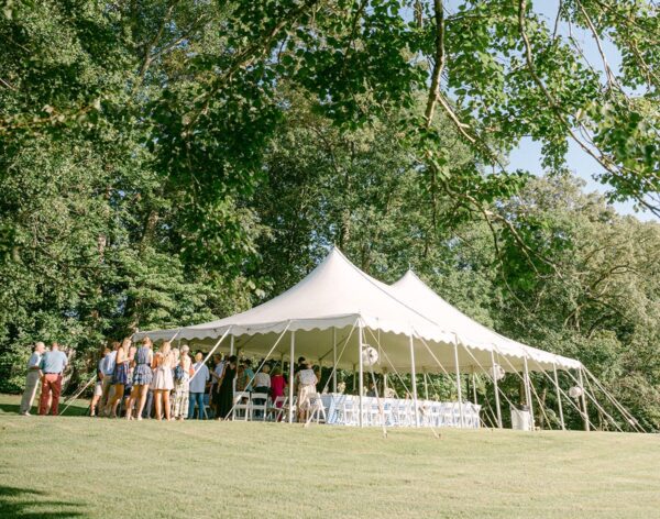Anchor "Century-Mate" Pole Tent, 30' Wide
