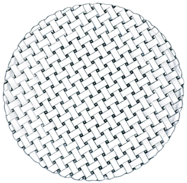 Glass Bossa Nova Plate