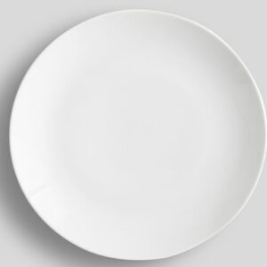 White Coupe Plate