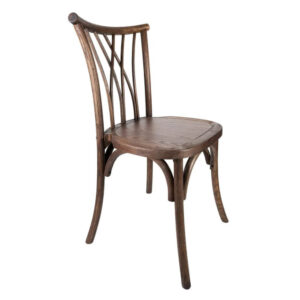 Fruitwood Willow-Back Chair